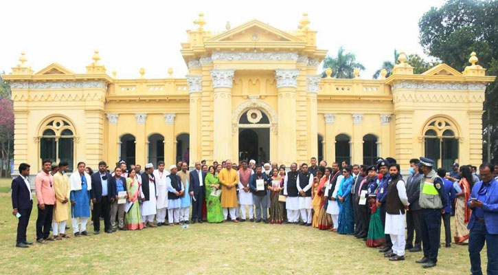 রাজশাহীর ঐতিহাসিক স্থাপনায় মুগ্ধ ভারতীয় অতিথিরা